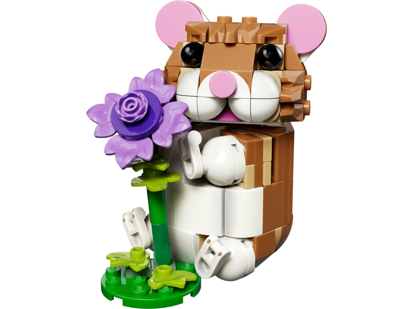 Конструктор LEGO Creator Чарівний хом'як з квіткою (31376) — фото 3