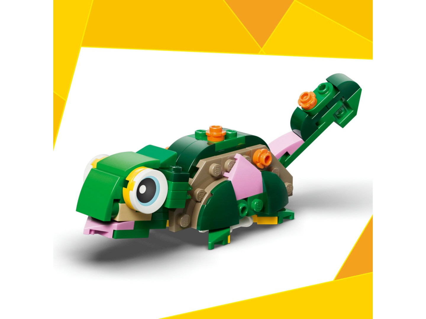 Конструктор LEGO Creator Черепаха з квіткою водяної лілії (31377) — фото 7