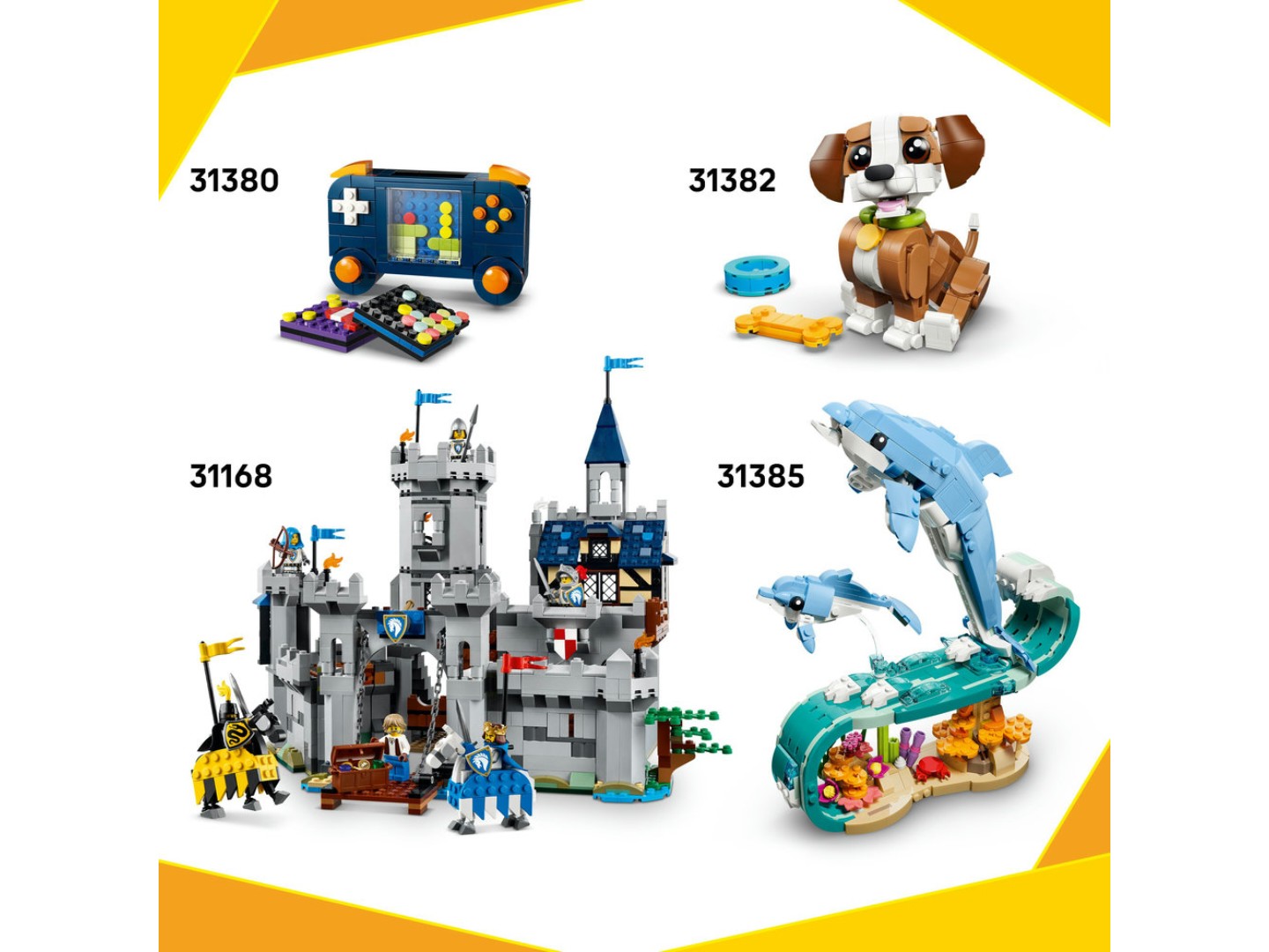 Конструктор LEGO Creator Чарівні тварини: грайливе цуценя (31382) — фото 10