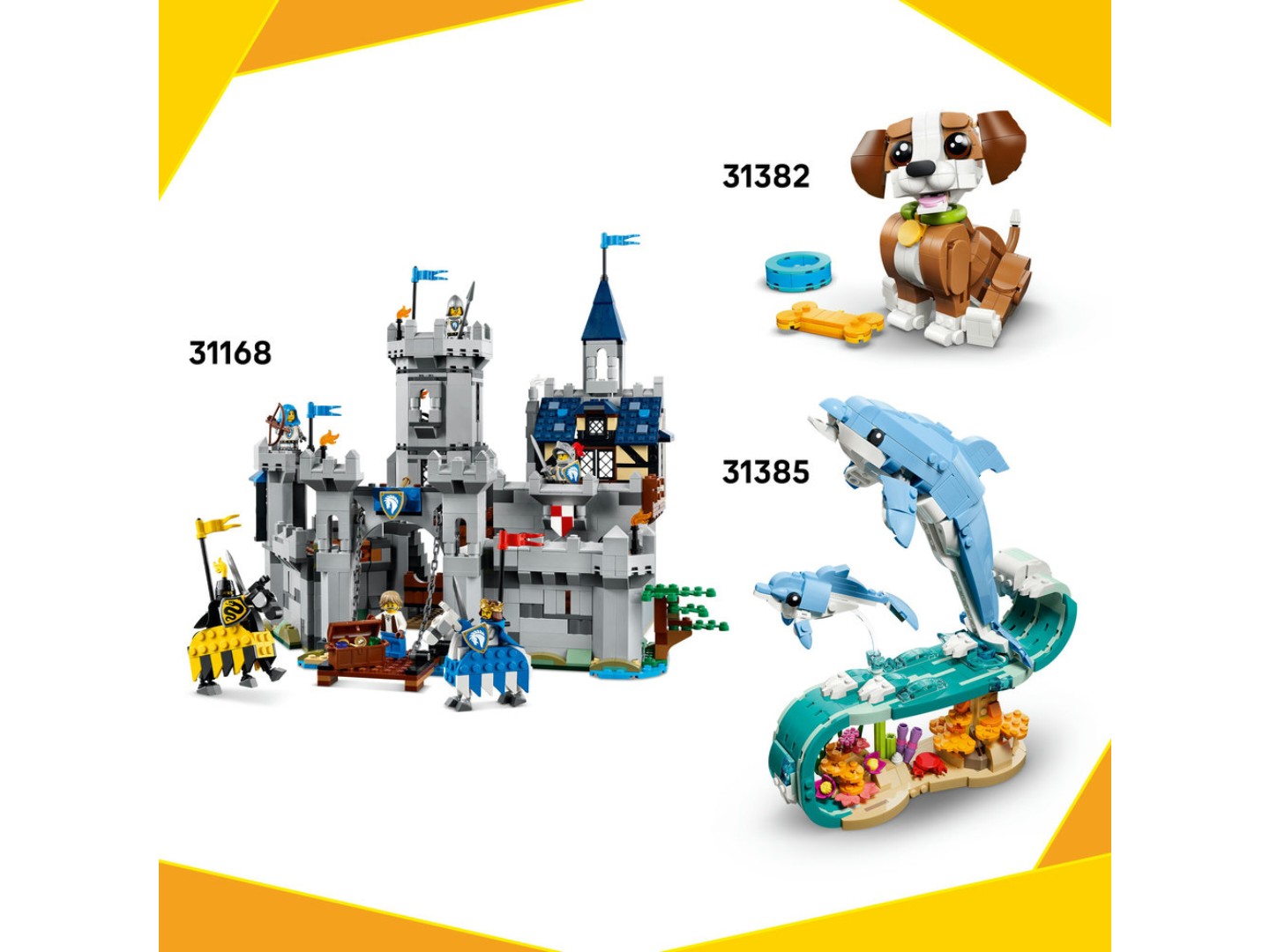 Конструктор LEGO Creator Чарівні тварини: грайливе цуценя (31382) — фото 11