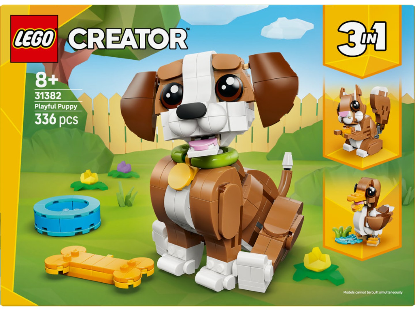 Конструктор LEGO Creator Чарівні тварини: грайливе цуценя (31382) — фото 14