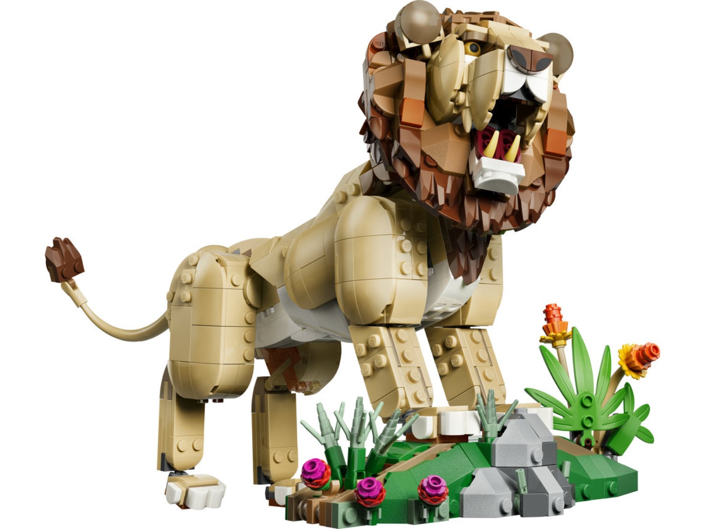 Конструктор LEGO Creator Дикі тварини: Величний лев (31386) — фото 3