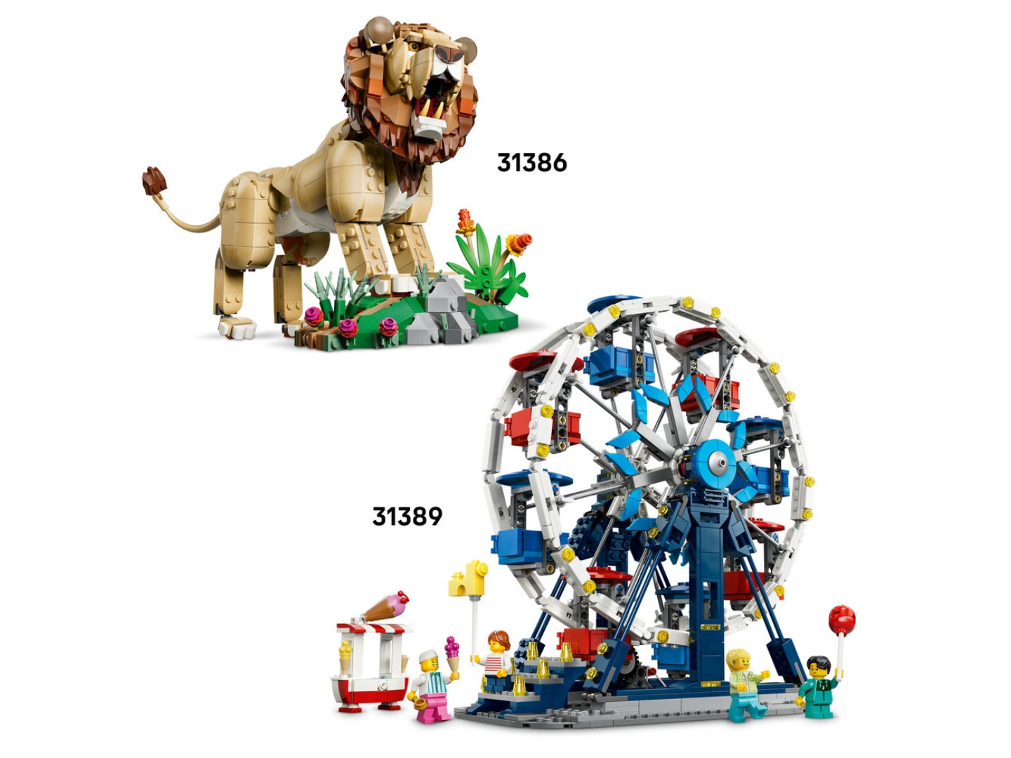 Конструктор LEGO Creator Дикі тварини: Величний лев (31386) — фото 10