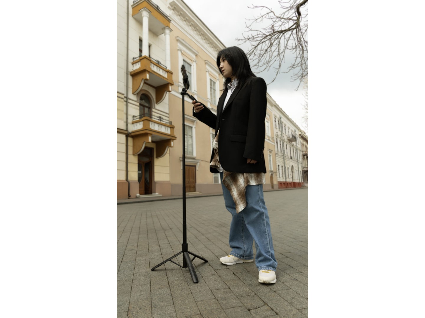 Трипод для селфі Proove MegaStick Selfie Stick Tripod (1530 mm) Black — фото 2