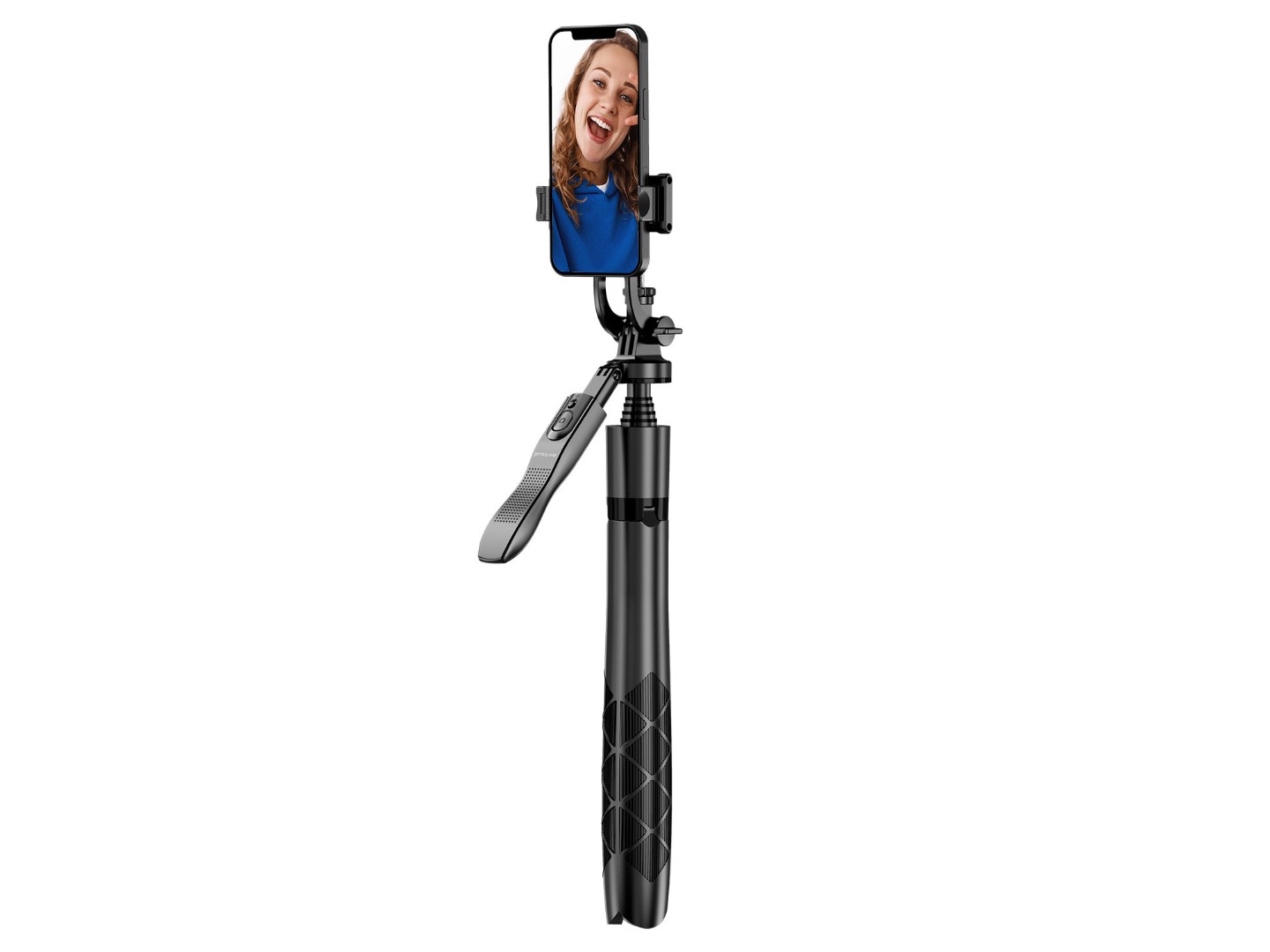 Трипод для селфі Proove MegaStick Selfie Stick Tripod (1530 mm) Black — фото 11