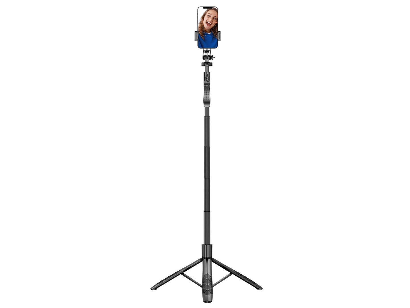 Трипод для селфі Proove MegaStick Selfie Stick Tripod (1530 mm) Black — фото 14
