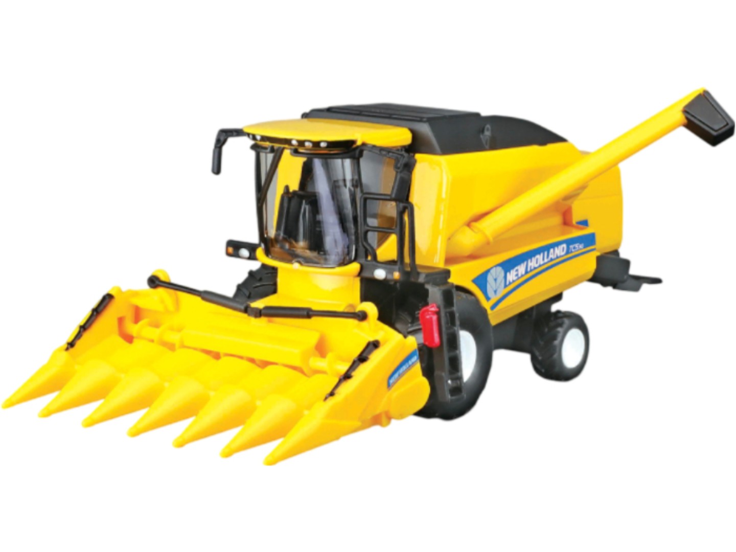 Наземна спецтехніка Bburago Зернозбиральний комбайн New Holland TC5.90 (з кукурудзяною жниваркою) (18-31722) — фото 1