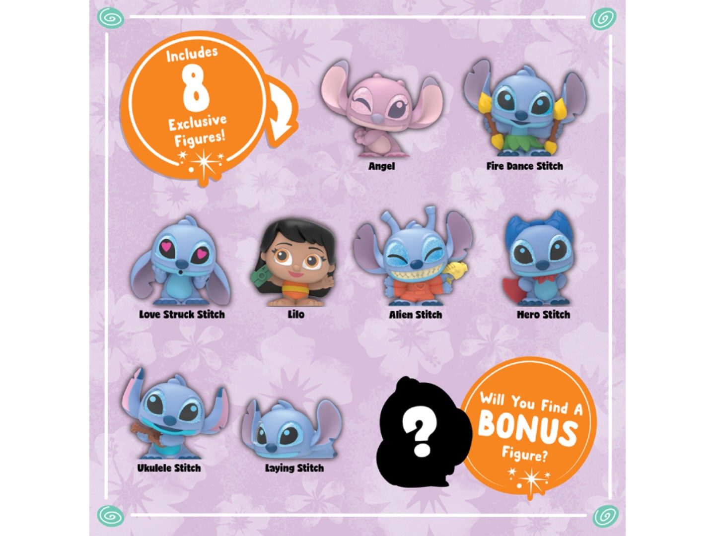 Колекційні фігурки набір Disney DOORABLES серії Сollection Рeek - ВЕЛИКИЙ БУДИНОК СТИЧУ (44702) — фото 4