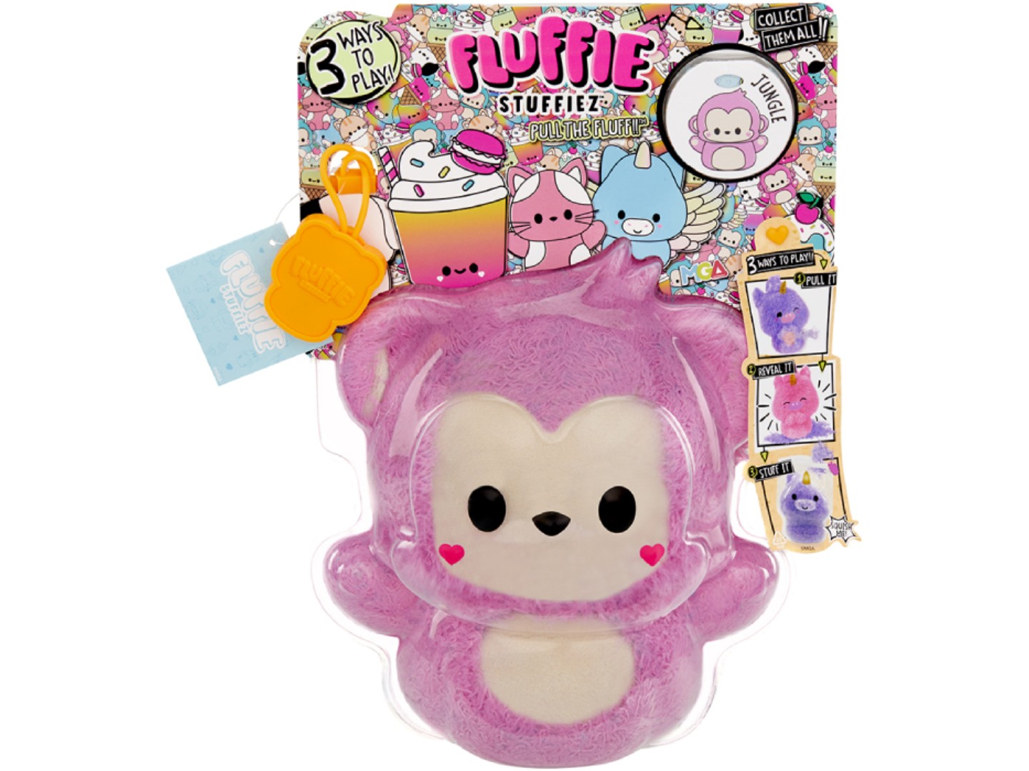 М'яка іграшка Fluffie Stuffiez серії Small Plush - МАВПЯНКА (511670) — фото 9
