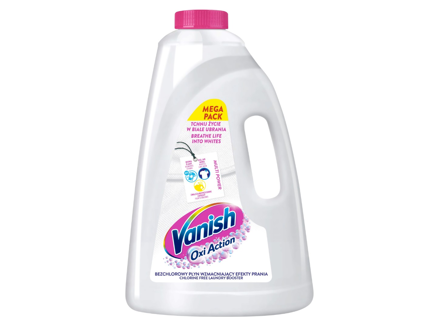Засіб для видалення плям Vanish Oxi Action Multifunctional White 3 л