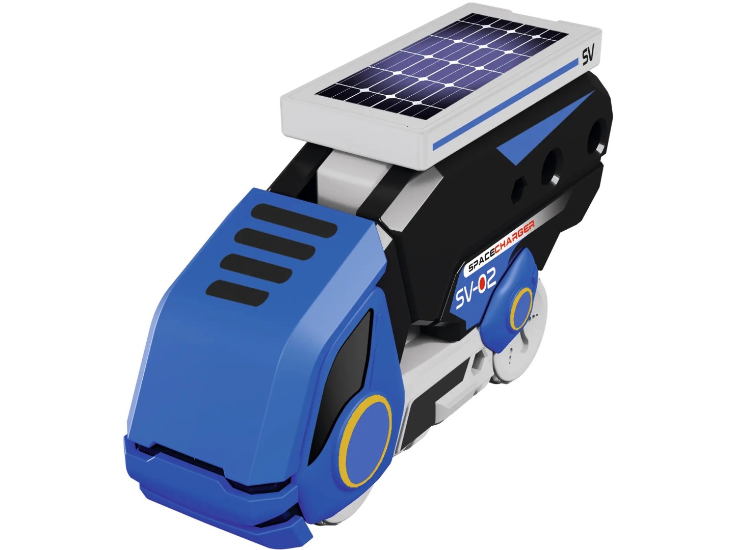 Пластиковий конструктор BlueRocket Космічні пригоди 3 в 1 з сонячною панеллю STEM (XT1803088) — фото 5