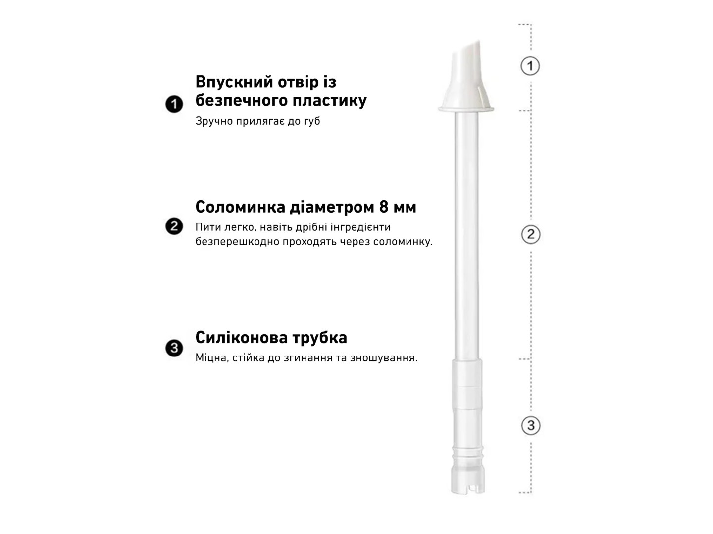 Пляшка для води BUYDEEM DG78 Oats White (DG78-OW) — фото 7