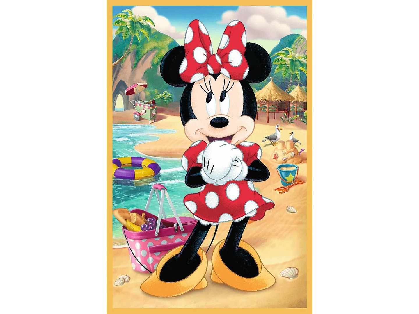 Пазли (3-4 роки) Trefl 3x50 Mickey&friends Миша на святі (5900511348811) — фото 4