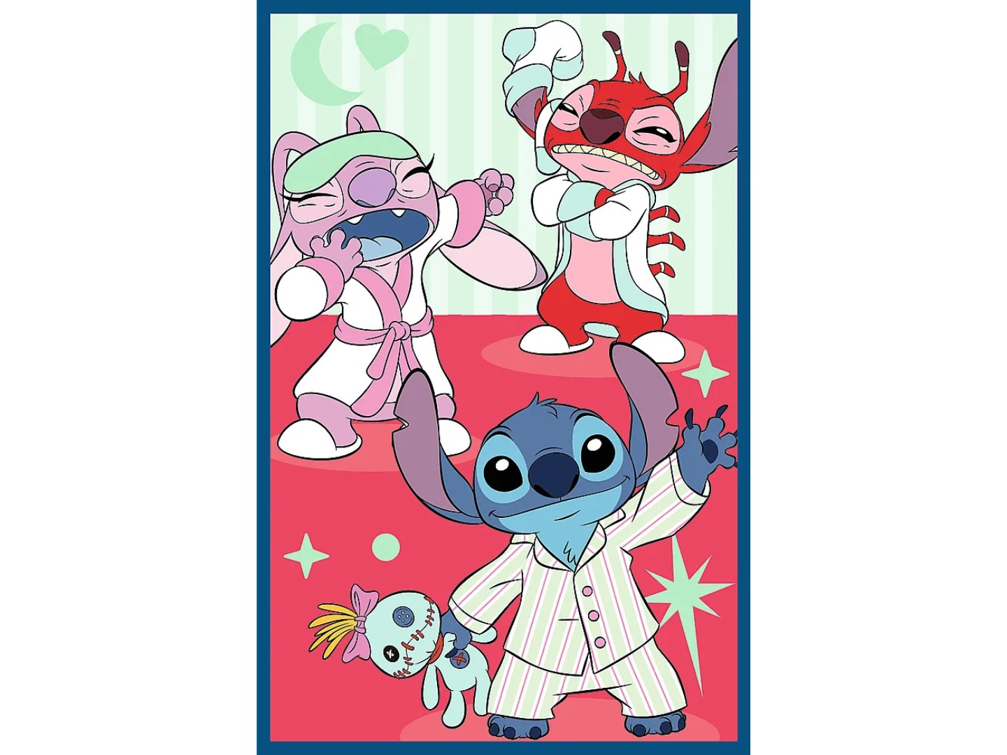 Пазли (5-7 років) Trefl 3x80 Lilo&Stitch Світ Cтіча (48859) — фото 6