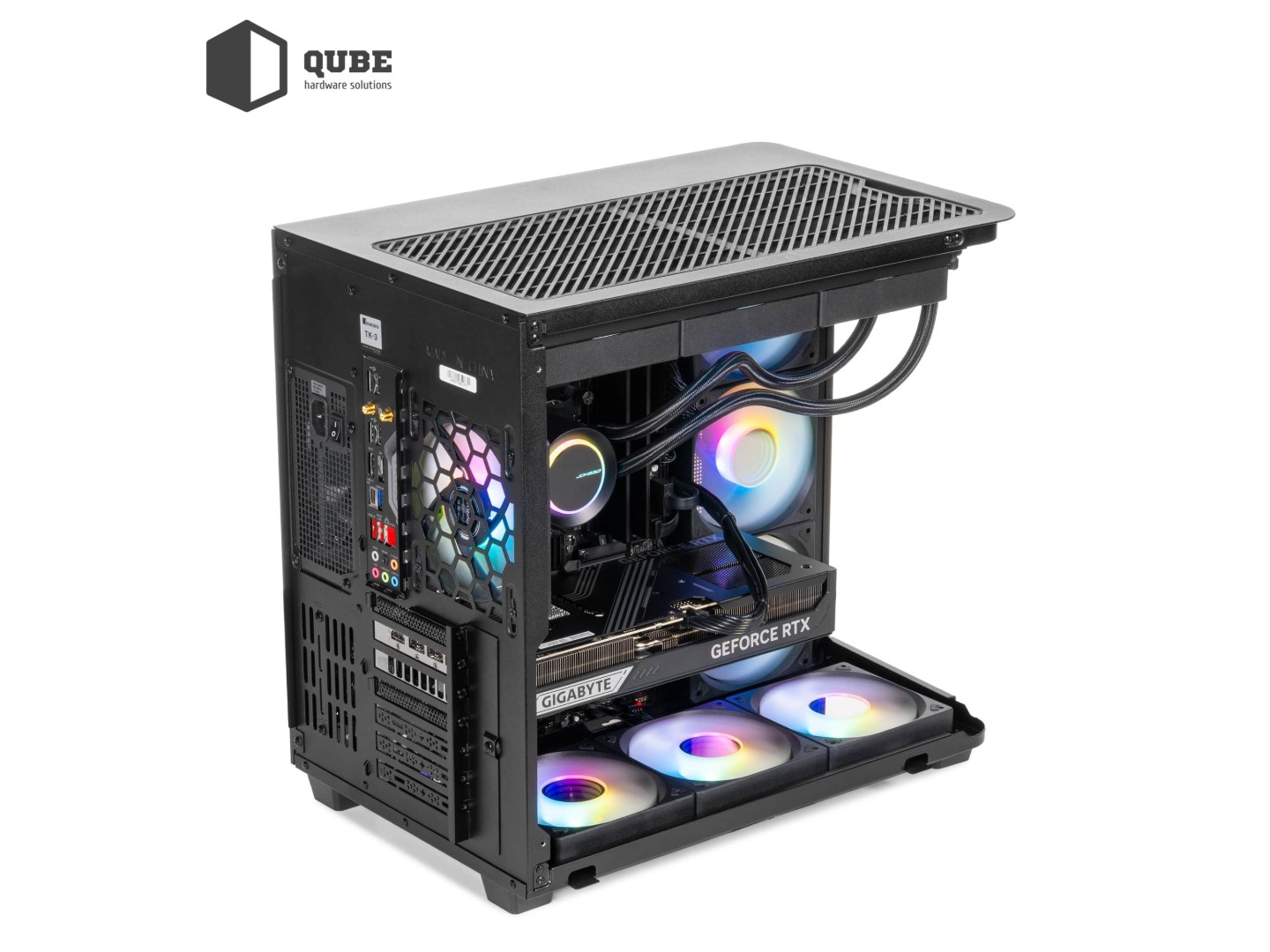 Системний блок QUBE QB Core Ultra 9 285KF RTX 5070 12GB TK3B 642020 (CoreUltra9285KFRTX507012GBTK3B642020) — фото 9