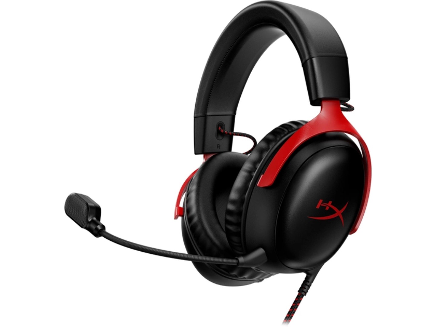 Гарнітура дротова ігрова HyperX Cloud III Black-Red (727A9AA) — фото 1