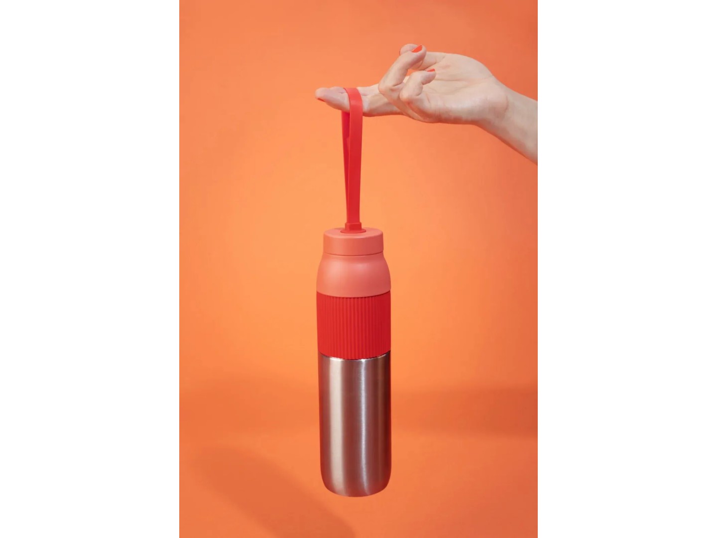 Термопляшка Tefal N2193910 BeYou Twist Screw Lid 0,5 л помаранчева — фото 19