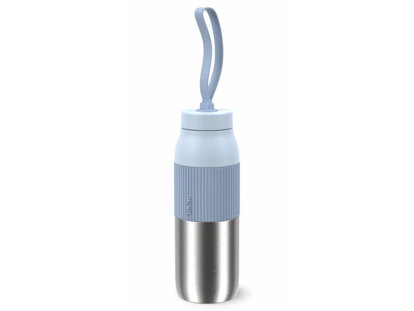Термопляшка Tefal N2194010 BeYou Twist Screw Lid 0,5 л блакитна — фото 1