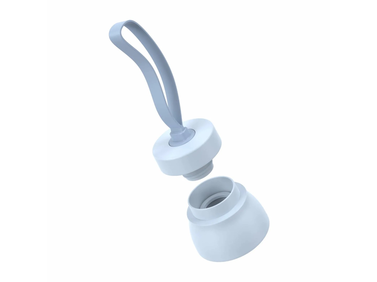 Термопляшка Tefal N2194010 BeYou Twist Screw Lid 0,5 л блакитна — фото 11