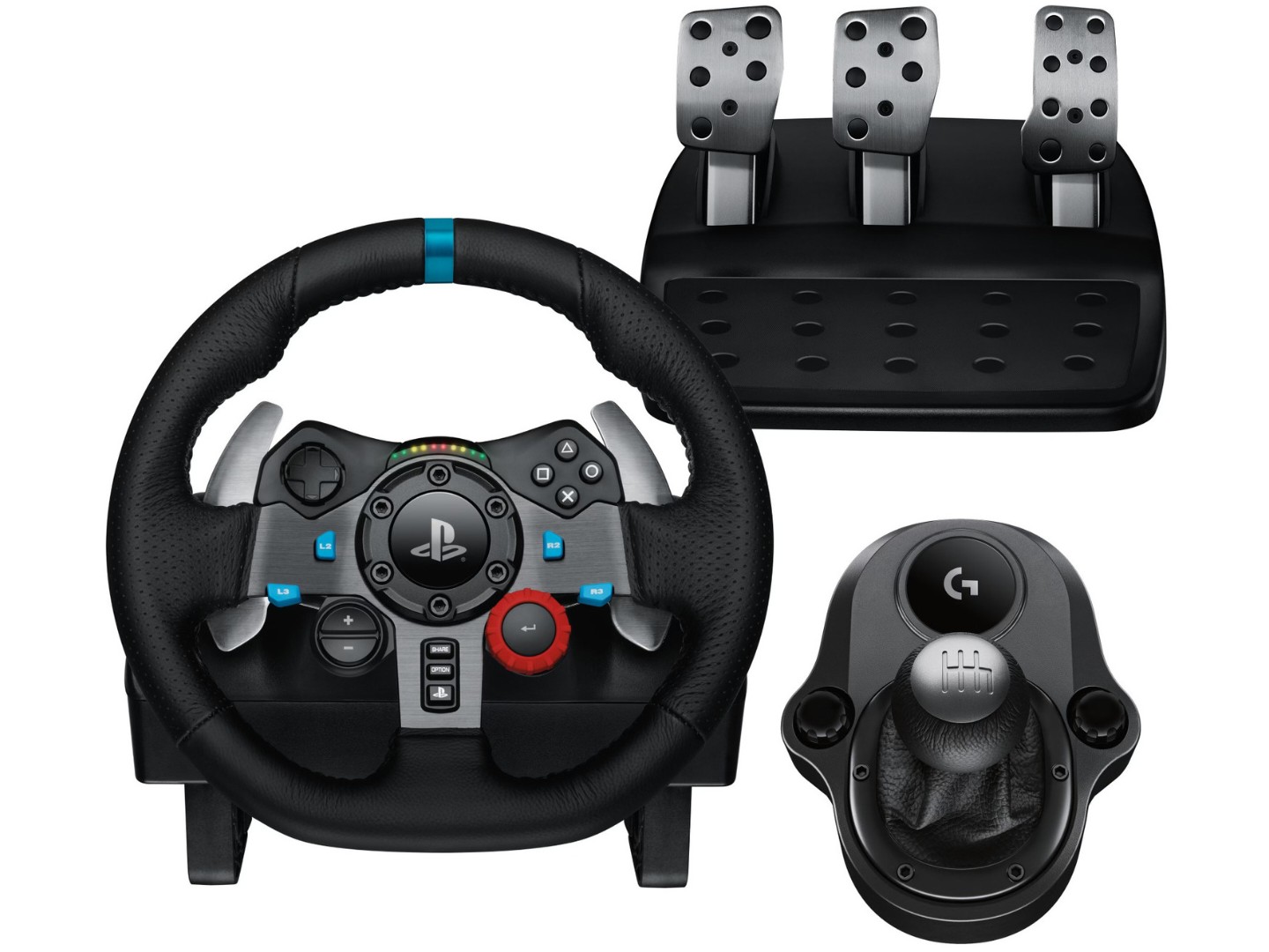 Кермо Logitech G29 Racing Wheel and Pedals for PS4/PS5 and PC + Shifter (991-000557)