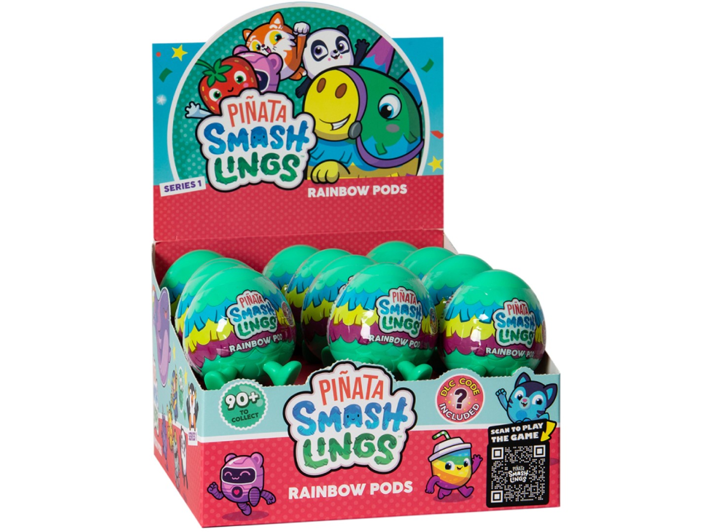 Ігрова фігурка-сюрприз Pinata Smashlings ЗАБАВНІ ГЕРОЇ (1 фігурка, в асорт.) (SL2007) — фото 4