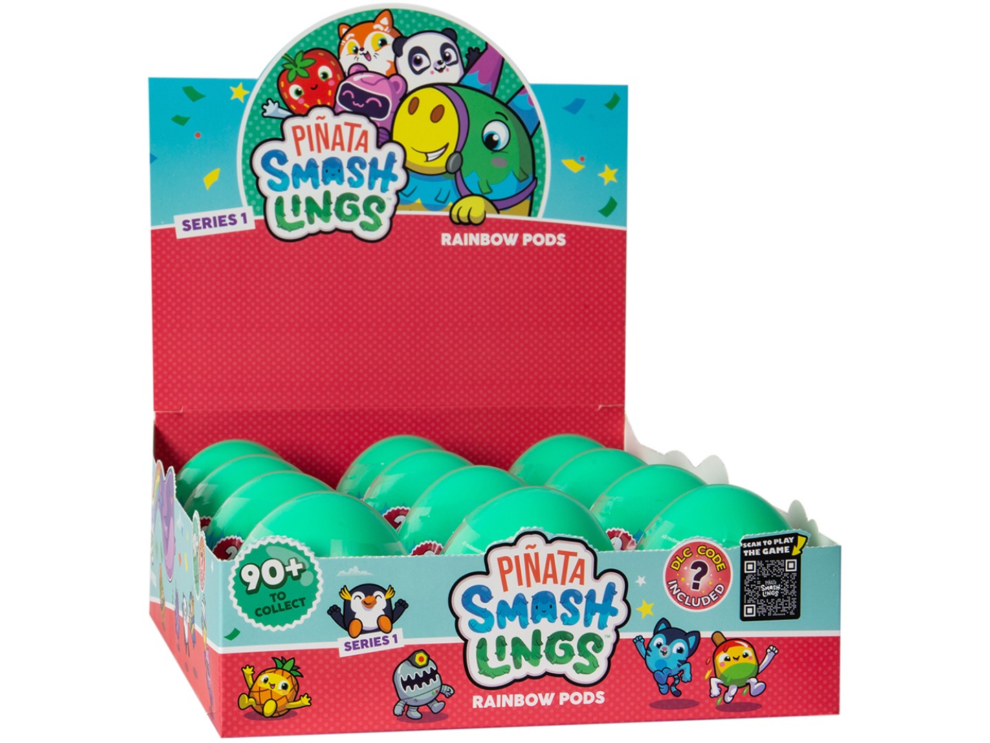 Ігрова фігурка-сюрприз набір Pinata Smashlings ВЕСЕЛІ ГЕРОЇ (2 фігурки, в асорт.) (SL2009) — фото 4