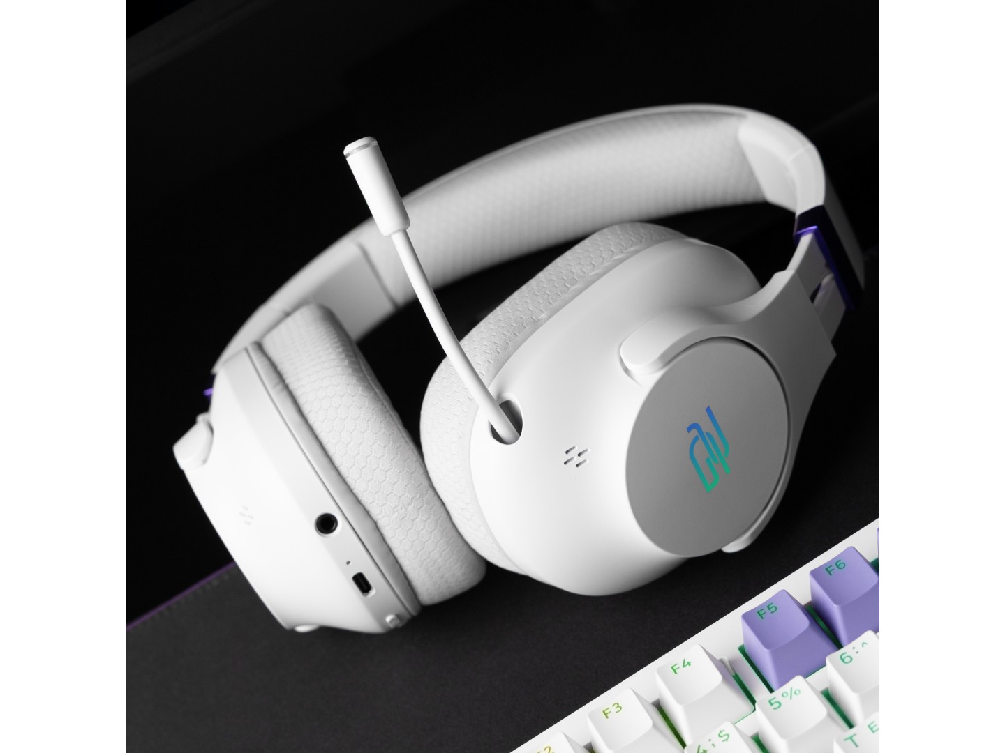 Гарнітура бездротова ігрова Proove Gaming Bliss Pro APP White (GHBLPPP10002) — фото 7