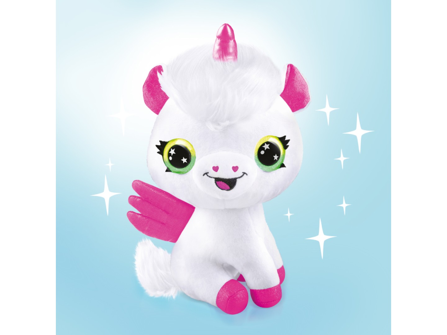 Набір для декупажу та розпису Canal Toys DIY AIRBRUSH PLUSH - Єдиноріг Неон з фломастерами (AIR024/1) — фото 5