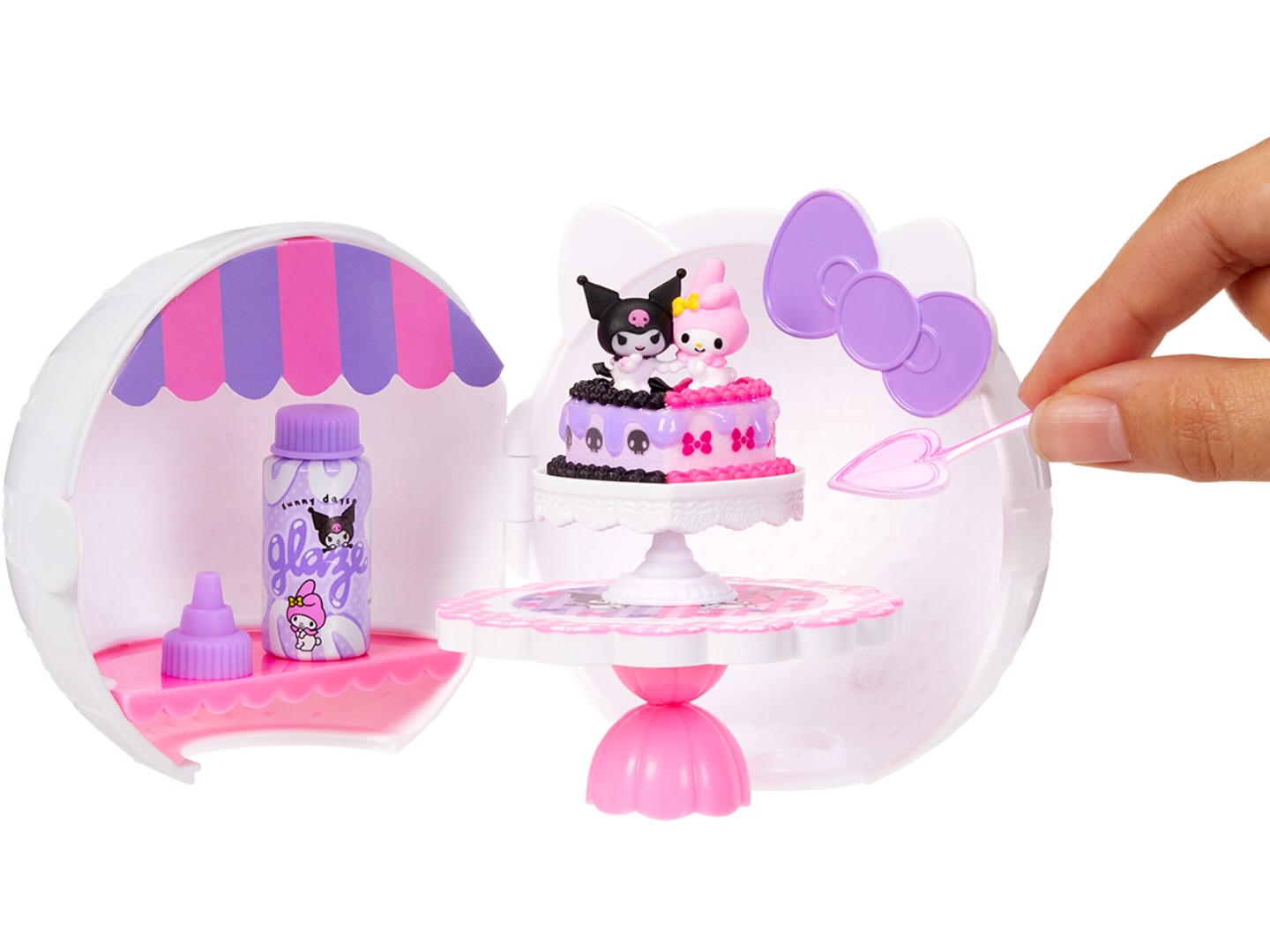 Набір ігрових фігурок MGA's Miniverse Sanrio S2 – СТВОРАЙ СТИЛЬ РАЗОМ З ХЕЛЛОУ КІТТІ І ДРУЗЯМИ (547235) — фото 3