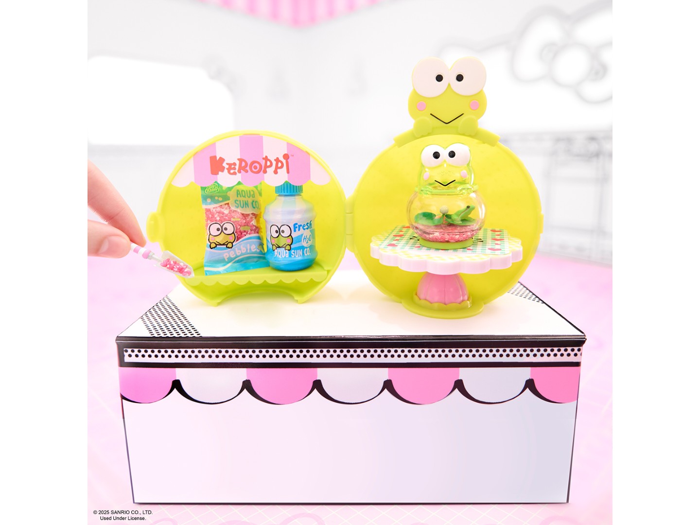 Набір ігрових фігурок MGA's Miniverse Sanrio S2 – СТВОРАЙ СТИЛЬ РАЗОМ З ХЕЛЛОУ КІТТІ І ДРУЗЯМИ (547235) — фото 9