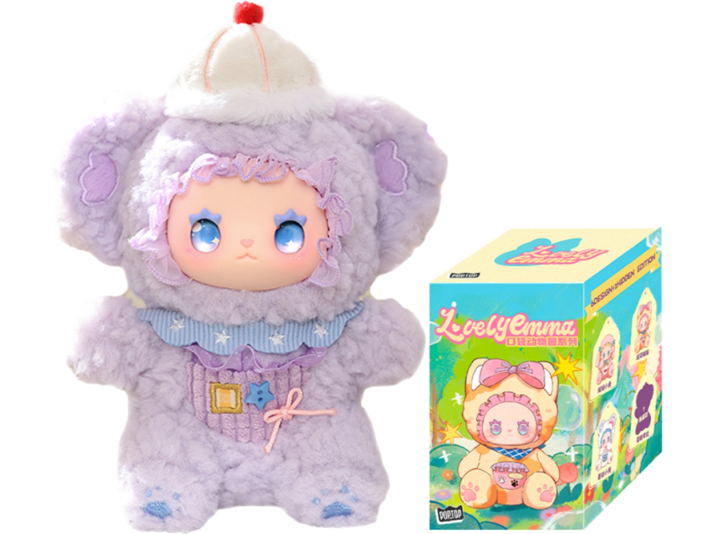 М'яка іграшка-сюрприз Pop Top Lucky Emma серії Lovely Emma-МИЛІ ЗВІРКИ в асортименті (MJ-000081) — фото 1