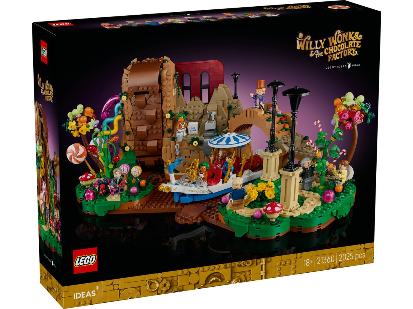 Конструктор LEGO Ideas Віллі Вонка і шоколадна фабрика (21360) — фото 11