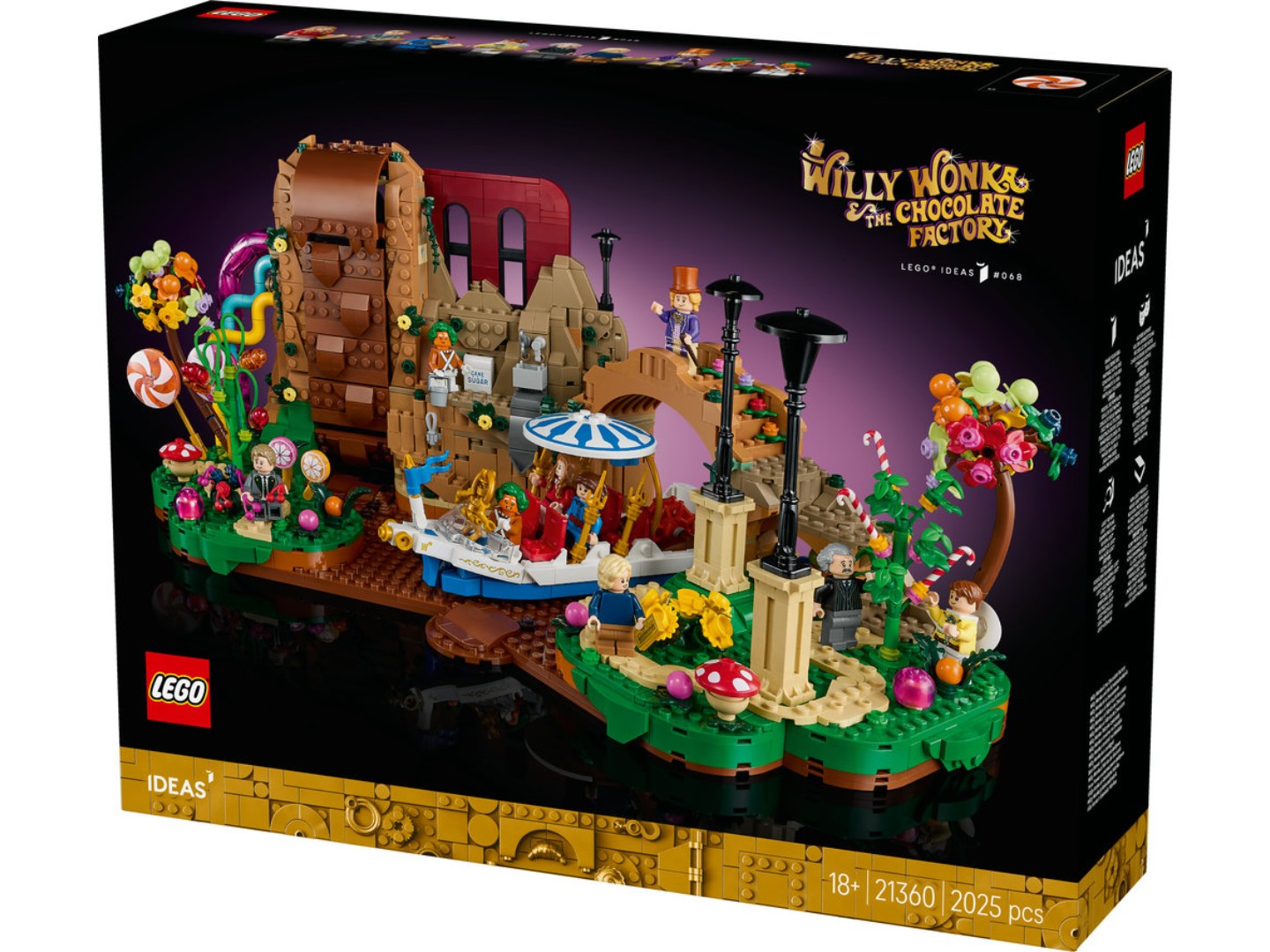 Конструктор LEGO Ideas Віллі Вонка і шоколадна фабрика (21360) — фото 13