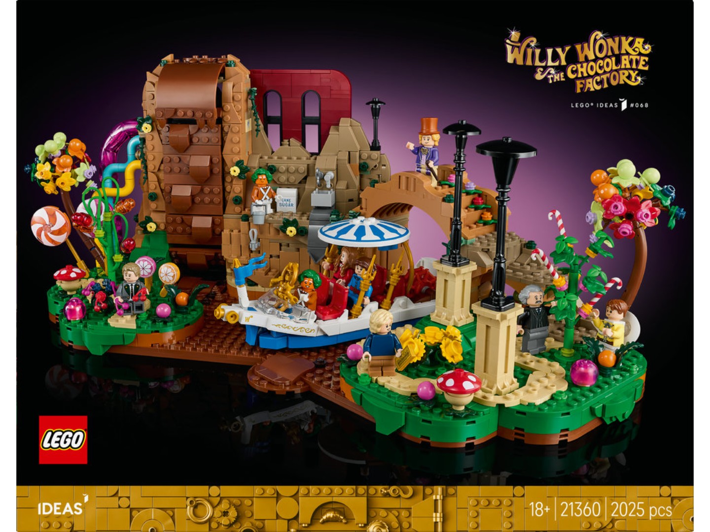 Конструктор LEGO Ideas Віллі Вонка і шоколадна фабрика (21360) — фото 12