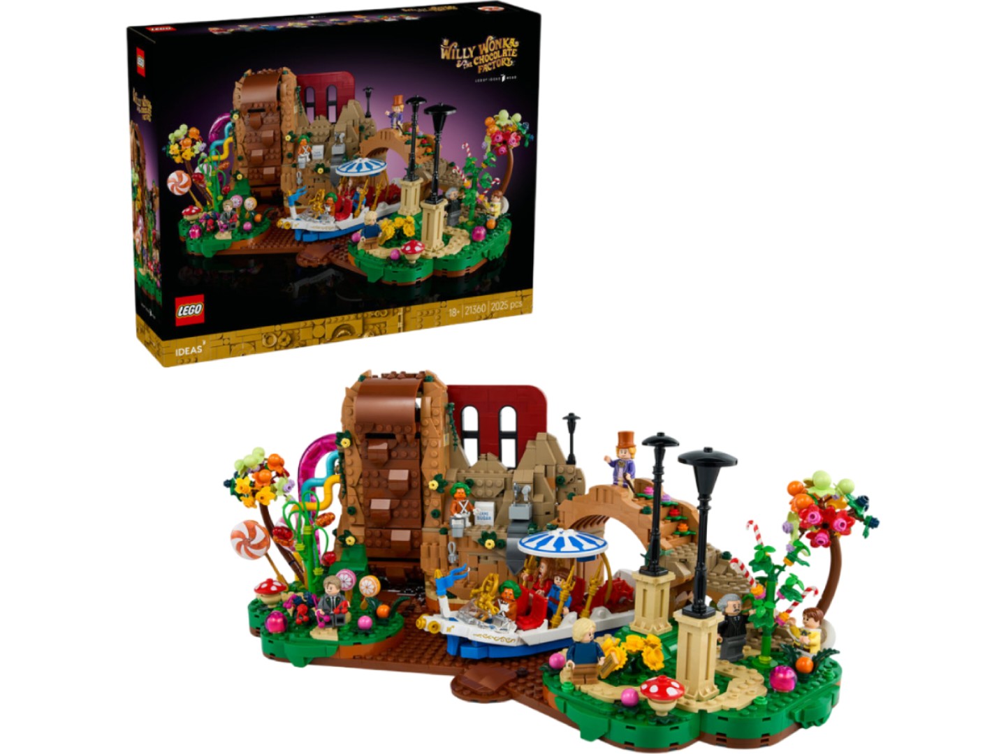 Конструктор LEGO Ideas Віллі Вонка і шоколадна фабрика (21360) — фото 1