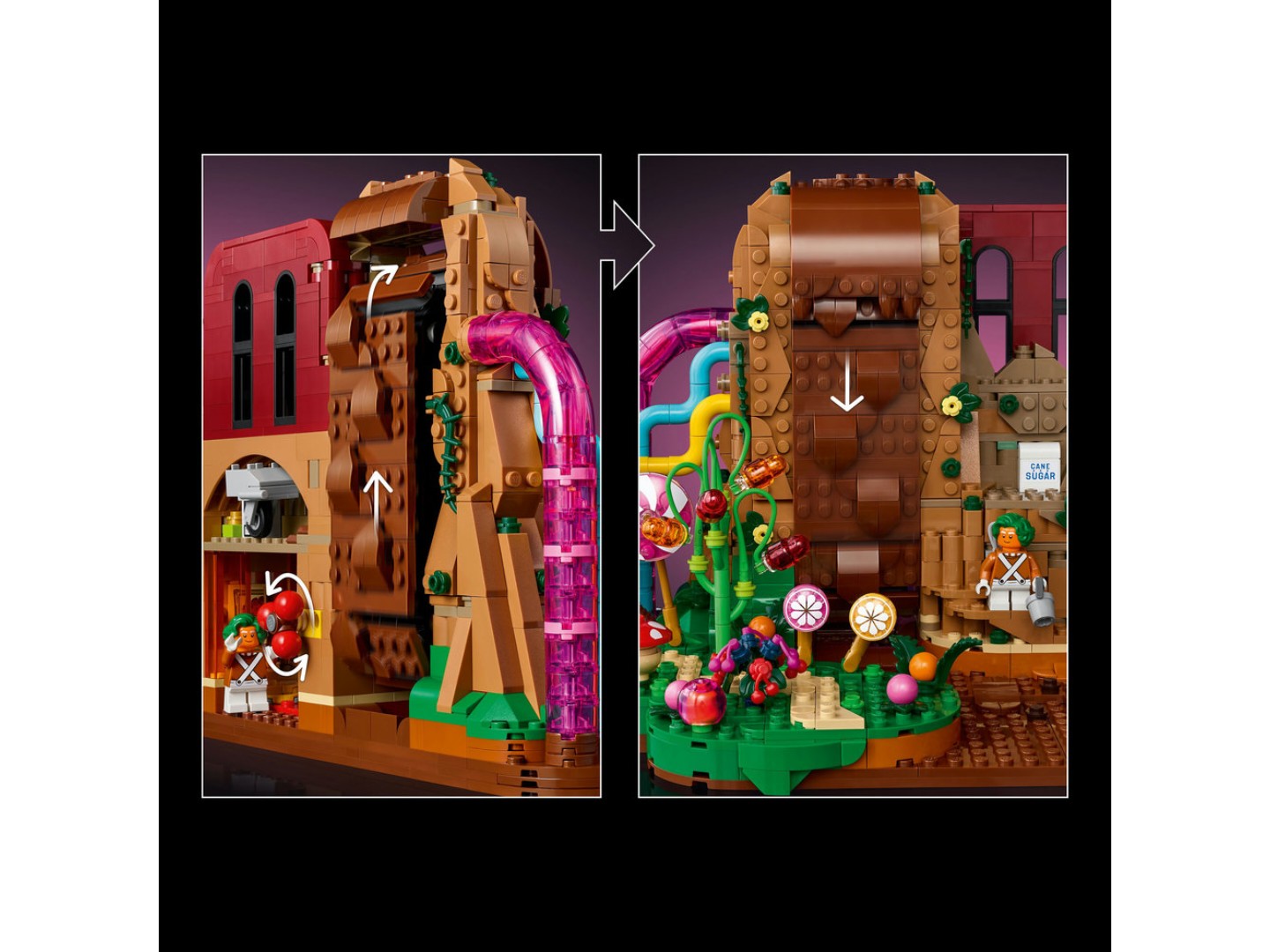 Конструктор LEGO Ideas Віллі Вонка і шоколадна фабрика (21360) — фото 6
