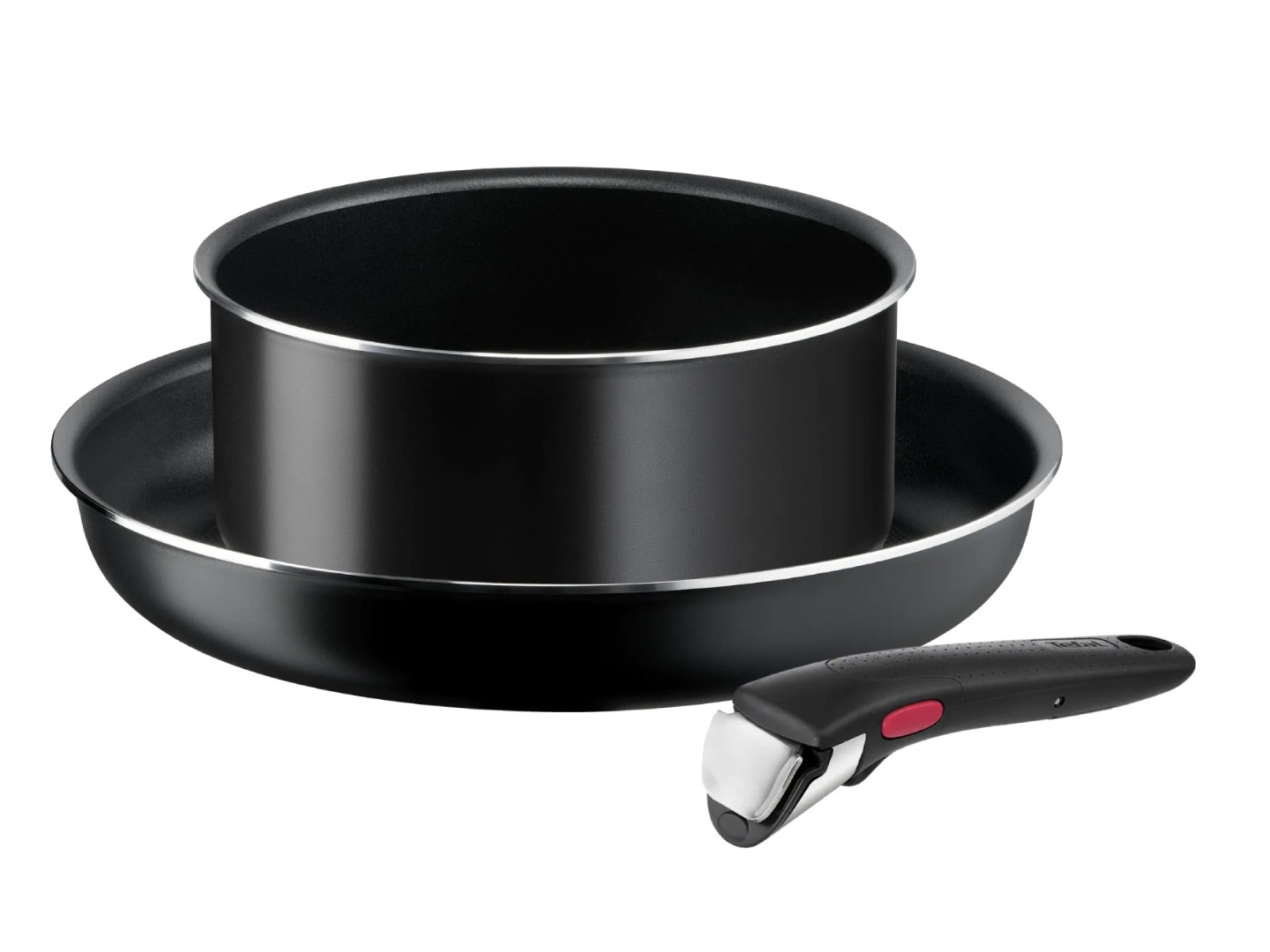 Набір посуду зі знімною ручкою Tefal L1539243 Ingenio Easy Cook &Clean 3 пр.