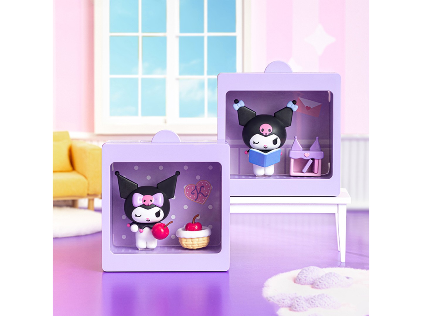 Ігрова фігурка-сюрприз Pop Top KUROMI – СВЯТКОВИЙ НАСТРІЙ світло в асортименті (25WH-001) — фото 5