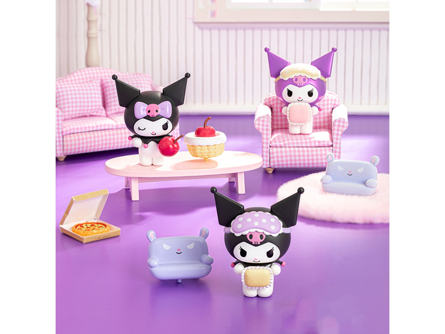 Ігрова фігурка-сюрприз Pop Top KUROMI – СВЯТКОВИЙ НАСТРІЙ світло в асортименті (25WH-001) — фото 7