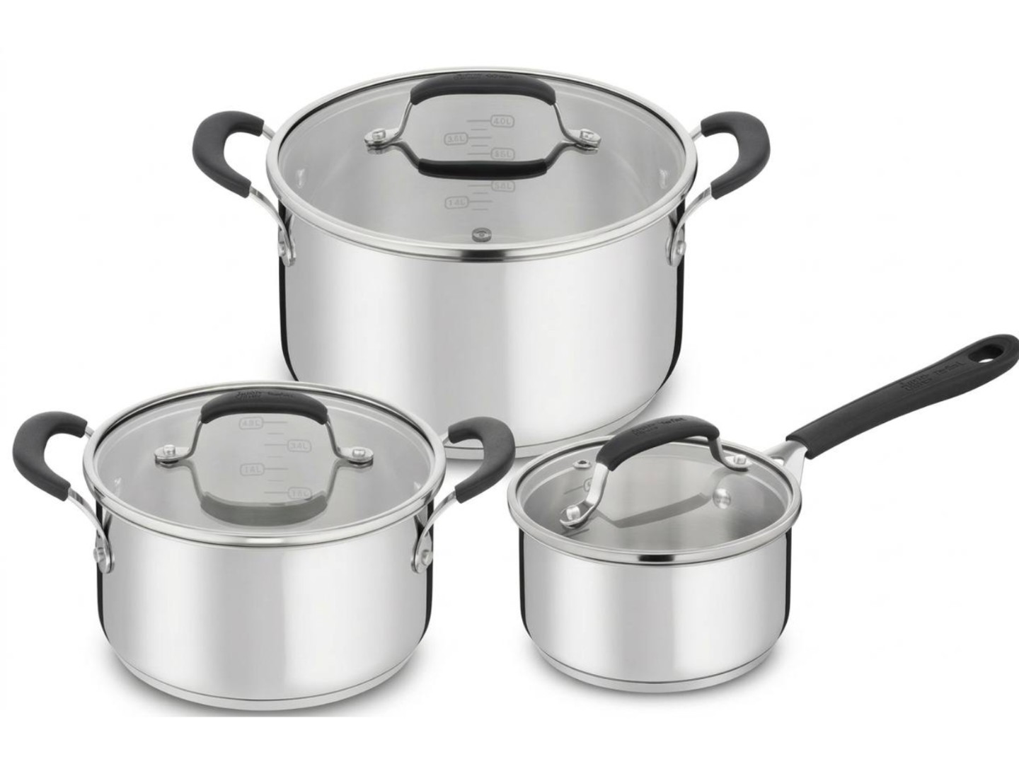 Набір посуду Tefal E318S634 Jamie Oliver 6 пр