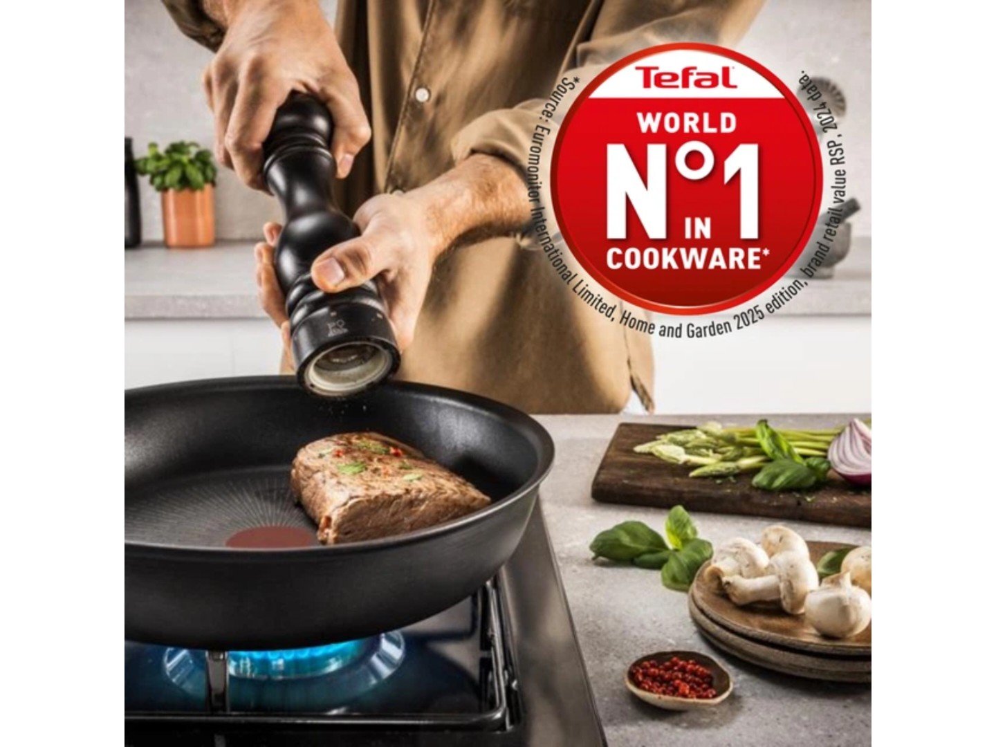 Сковорода універсальна Tefal G3380702 Excellence Fusion 30 см — фото 16