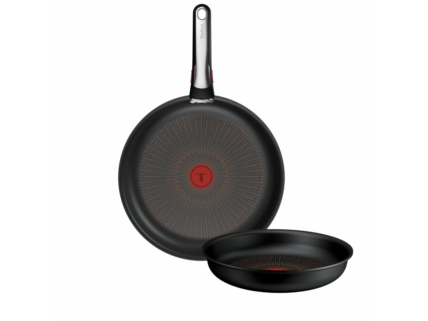 Набір сковорід зі знімною ручкою Tefal P0009553 Ingenio Exсellence+ 3 пр (24/28 см + знімна ручка) — фото 17