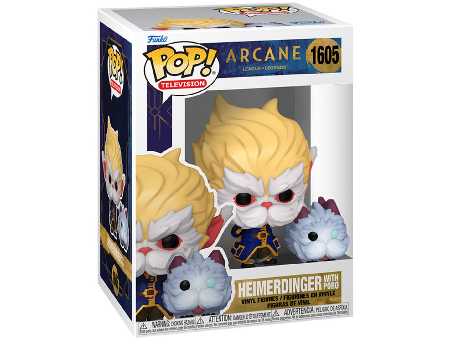 Колекційна фігурка FUNKO POP! серії Аркейн - ХЕЙМЕРДІНГЕР З ПОРО (80193) — фото 4