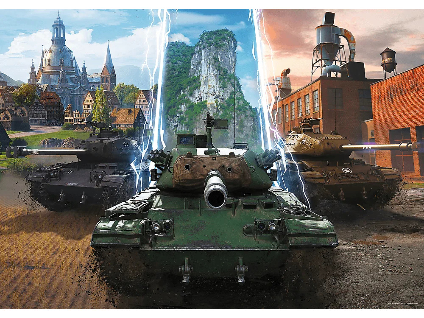 Пазли (8 +) Trefl 500 World of Tanks Час діяти (5900511375350) — фото 5