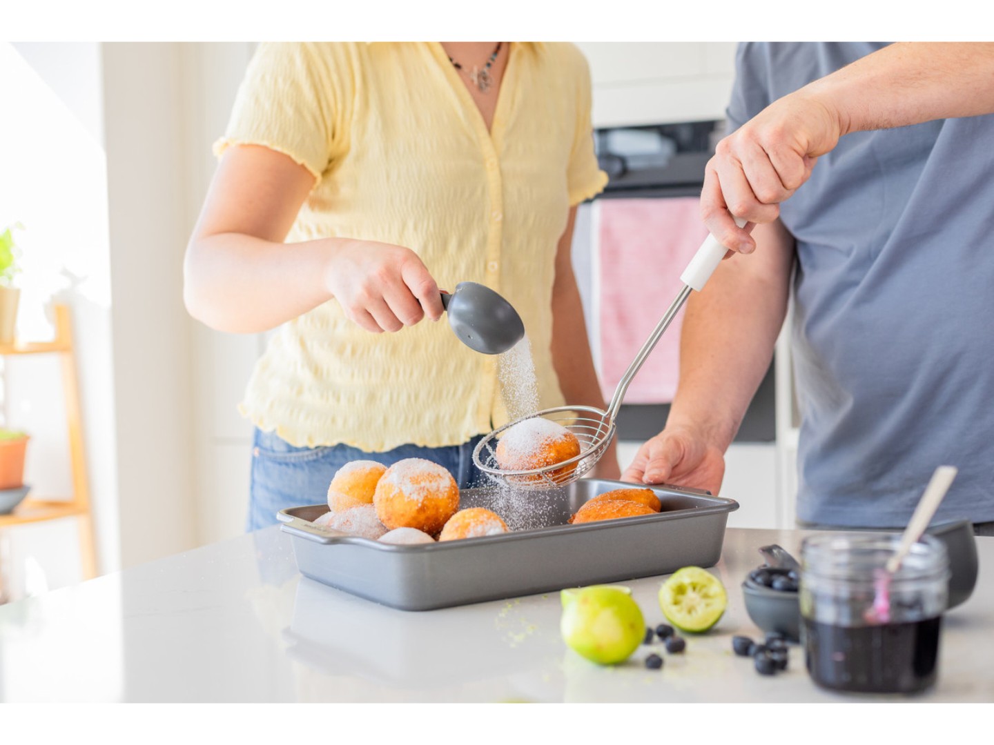 Шумовка KitchenAid Classic 35.5 см білий (KHA010OHPNG) — фото 3