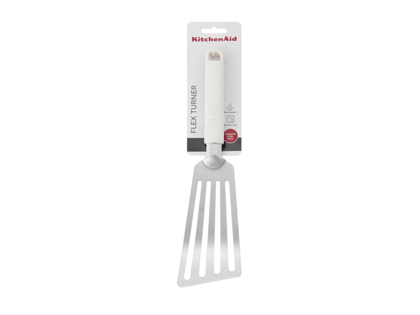 Лопатка кухонна KitchenAid Classic 36 см білий (KHA024OHPNG) — фото 4
