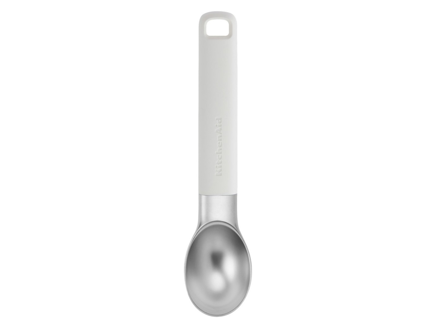 Ложка для морозива KitchenAid Classic 21.5 см білий (KHA117OHPNG)