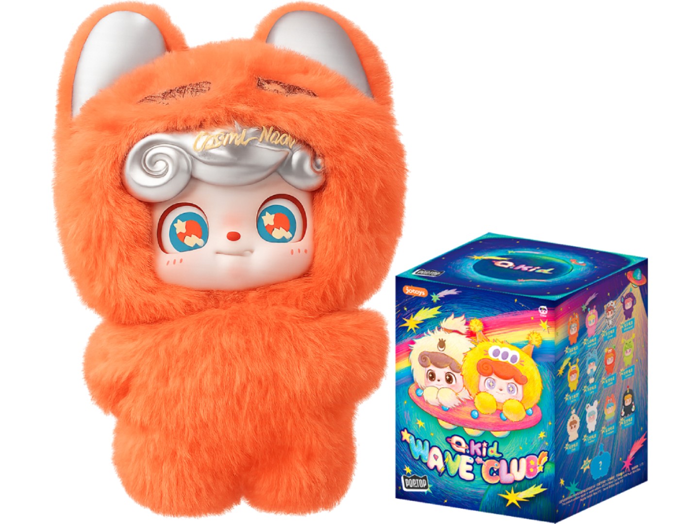Колекційна м'яка іграшка Pop Top JOTOYS серії Q.Kid - КОСМО-ХВИЛИ в асортименті (JO-2025044)
