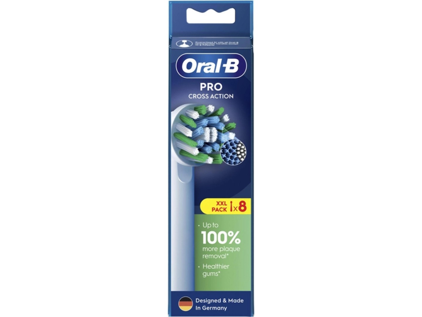 Насадка для зубної щітки Oral-B Braun Cross Action EB50RX 8 шт — фото 2