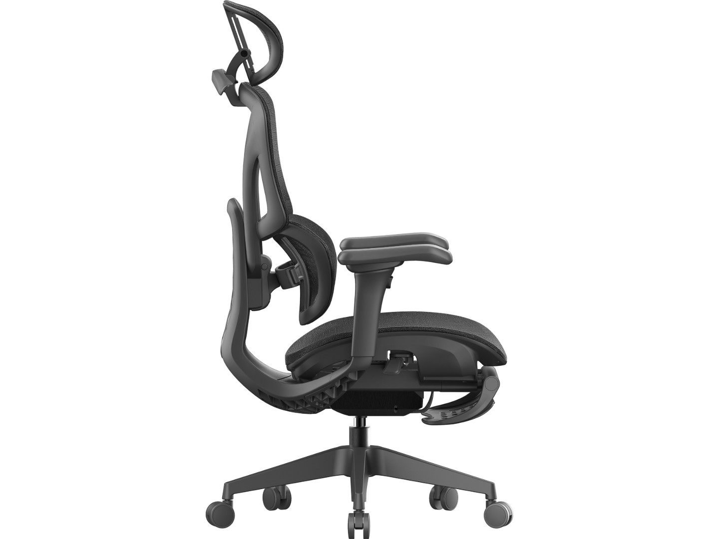 Крісло офісне OfficePro Elite Black (OC950B) — фото 3